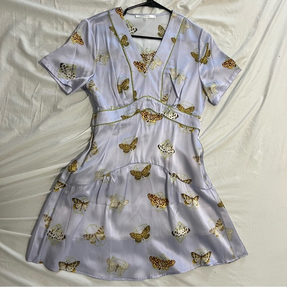 Into a Butterfly Silk Dress - Picture 4 of 5